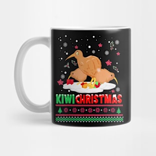 ugly christmas with kiwi bird Mug